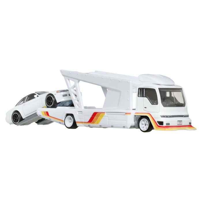 Hot Wheels Collector Veículo de Brinquedo Carro Transportador Japan Double Decker Hauler - Image 2