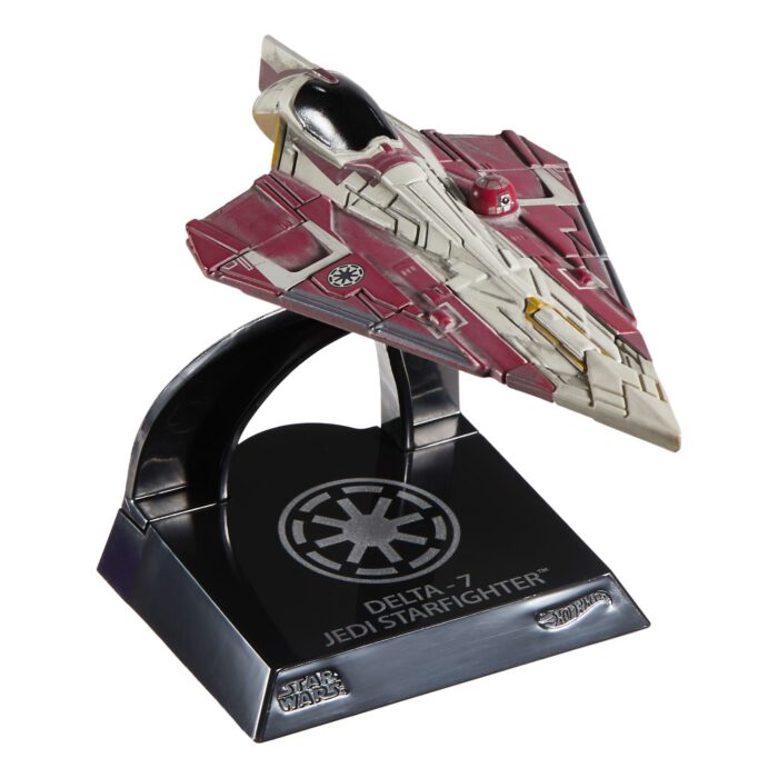 Hot Wheels Collector Veículo de Brinquedo Star Wars Jedi Starfighter - Image 3
