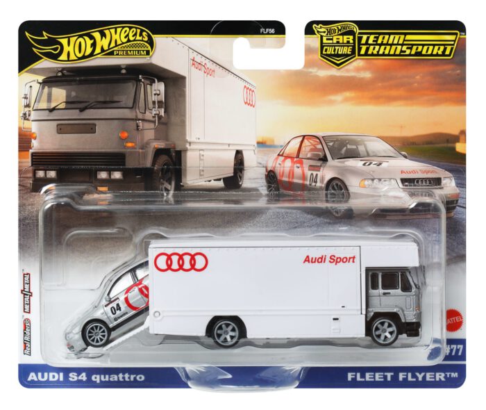 Hot Wheels Collector Vehículo de Colección Auto Transportador Audi S4 Quatro - Image 6