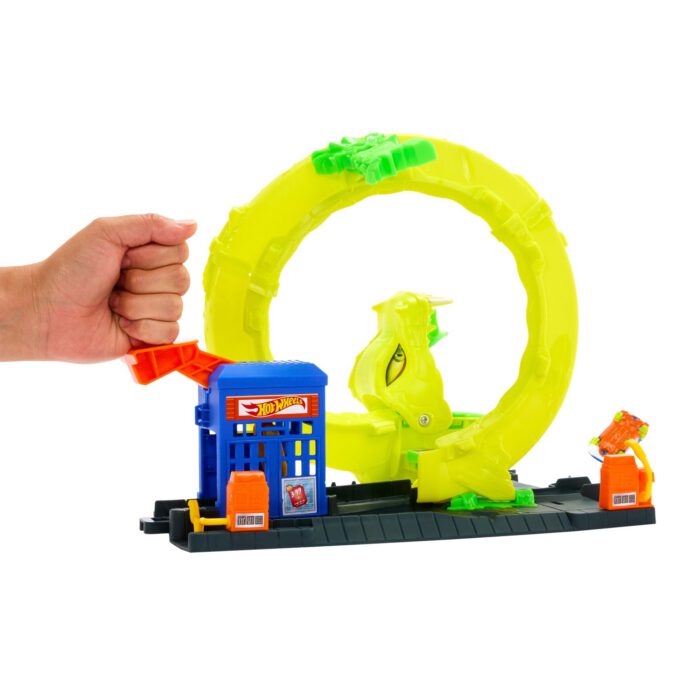 Hot Wheels City Pista de Juguete Ataque de Serpiente - Image 3
