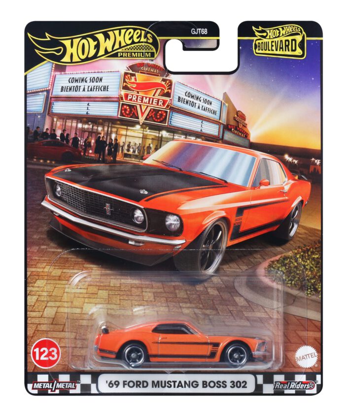Hot Wheels Collector Veículo de Brinquedo 69 Ford Mustang Boss 302 - Image 6