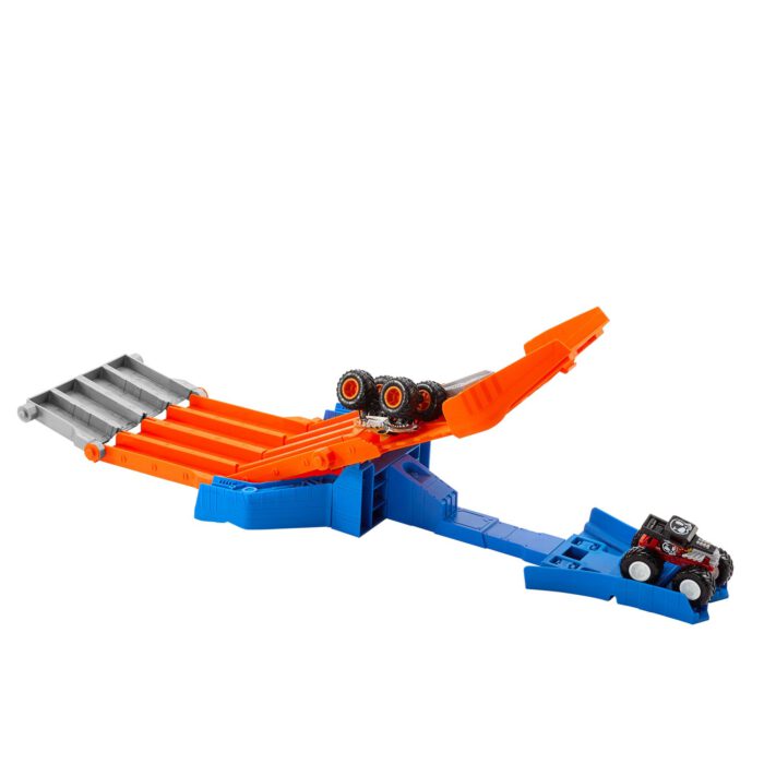 Hot Wheels Monster Trucks Pista de Juguete Carrera de Destrucción - Image 5