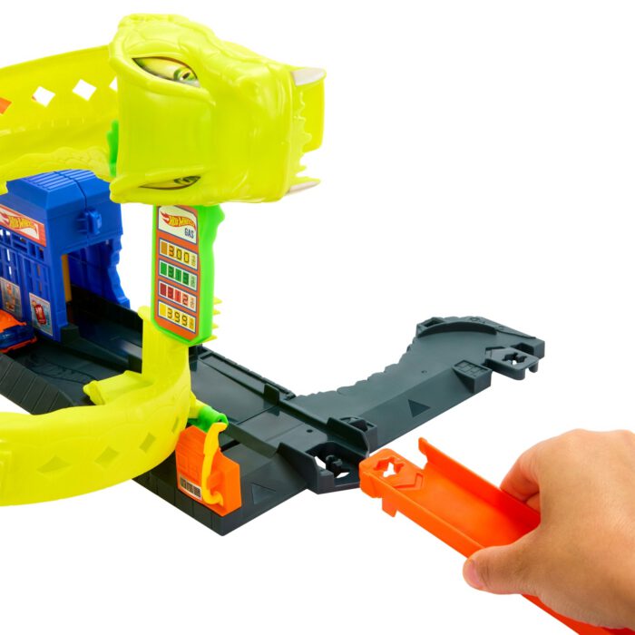 Hot Wheels City Pista de Juguete Ataque de Serpiente - Image 2
