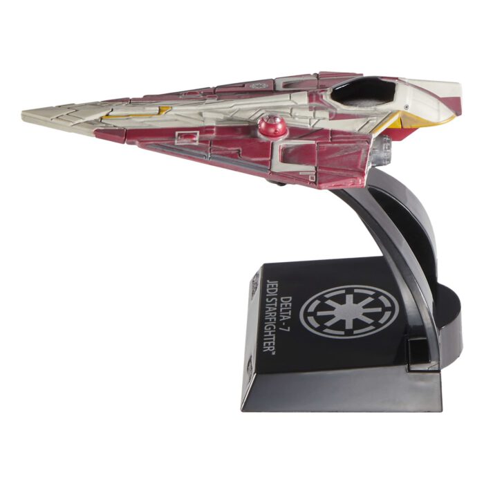 Hot Wheels Collector Veículo de Brinquedo Star Wars Jedi Starfighter - Image 4