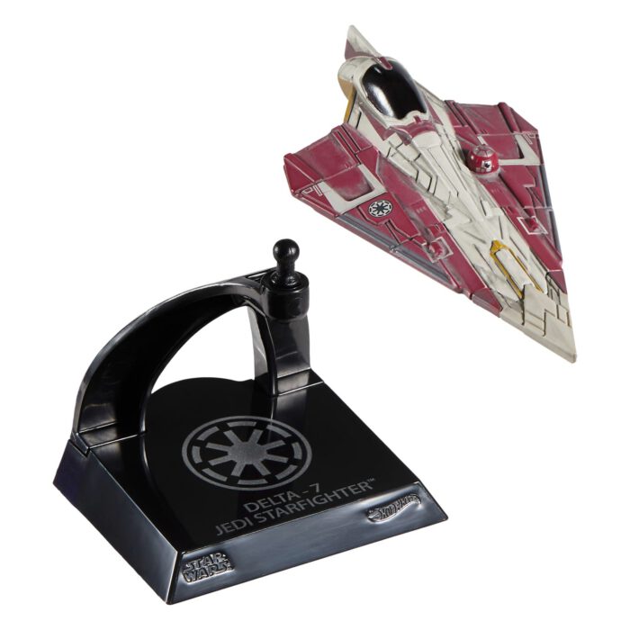 Hot Wheels Collector Veículo de Brinquedo Star Wars Jedi Starfighter - Image 5