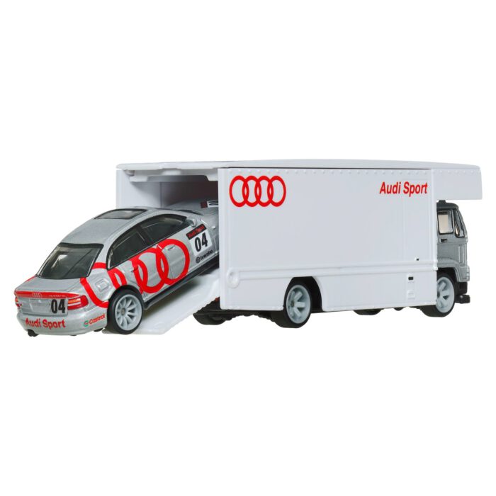 Hot Wheels Collector Vehículo de Colección Auto Transportador Audi S4 Quatro - Image 4