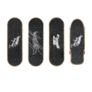 Hot Wheels Skate Vehículo de Juguete Paquete de 4 Patinetas con Tenis Sorpresa