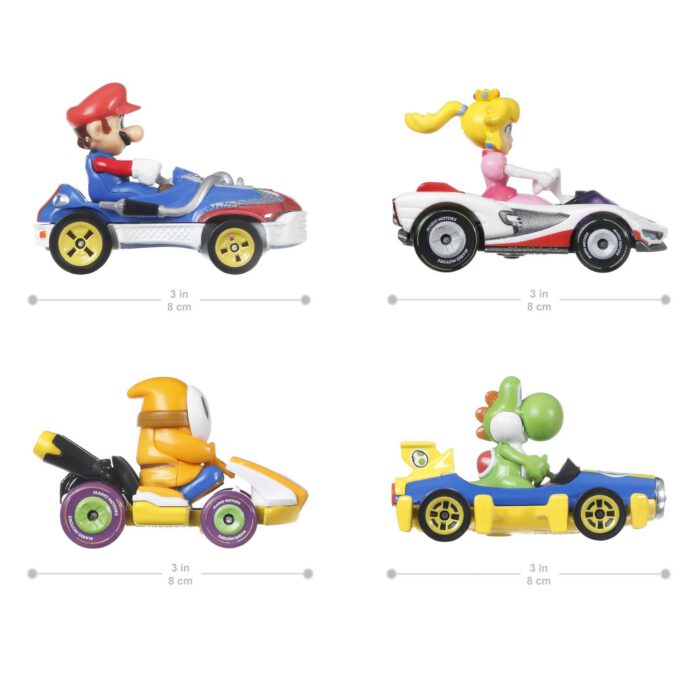 Hot Wheels Mariokart 4 Pack - Image 2