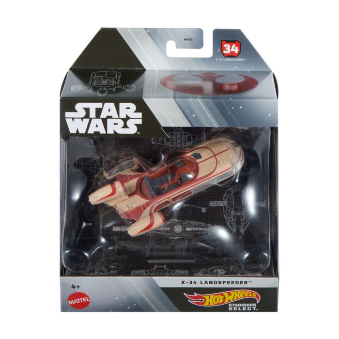 Hot Wheels Collector Veículo de Brinquedo Star Wars Landspeeder - Image 6