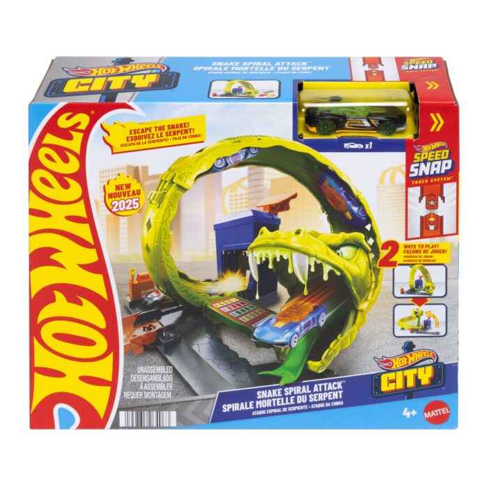 Hot Wheels City Pista de Juguete Ataque de Serpiente - Image 6