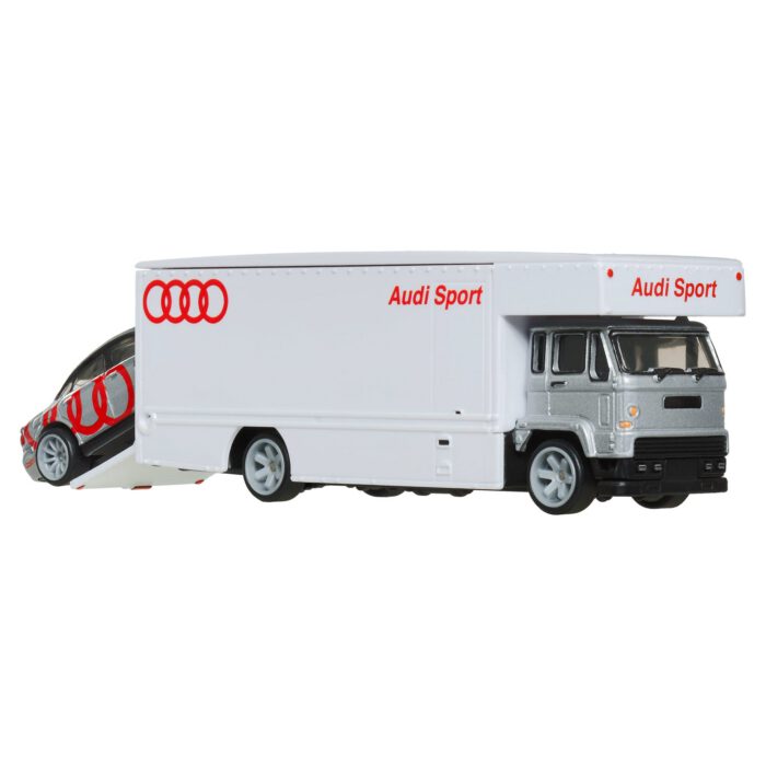 Hot Wheels Collector Vehículo de Colección Auto Transportador Audi S4 Quatro - Image 5