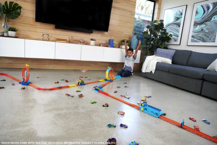 Hot Wheels Track Builder Unlimited Coffret Double Looping - Image 2