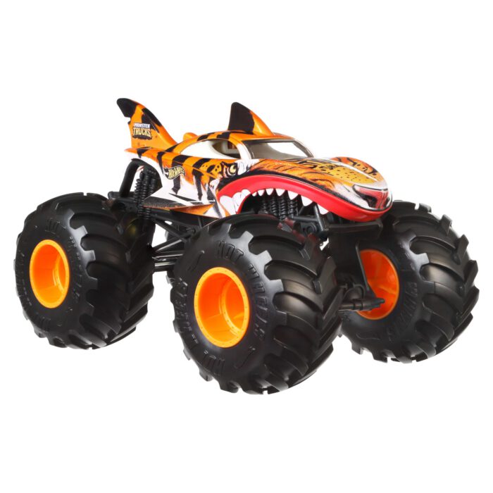 Hot Wheels Monster Trucks Vehículo de Juguete Auto Sorpresa Escala 1:24 - Image 3