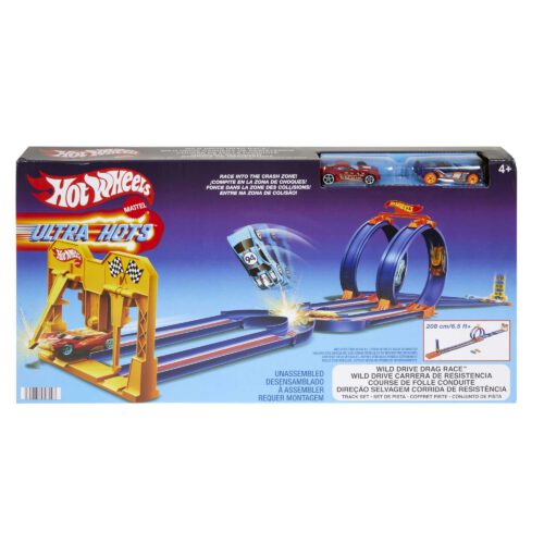 Hot Wheels®  Ultra Hots™  Coffret Piste  Course Infernale. 4+Ans