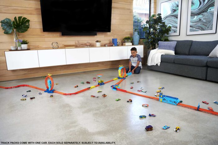 Hot Wheels Track Builder Unlimited Split Loop Pack - Image 2