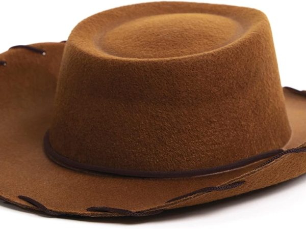 Child Costume Cowboy and Cowgirl Felt Hats