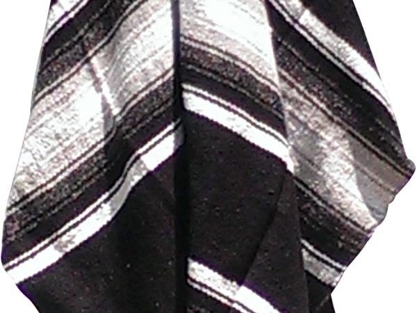 Sharpshooter Clint Eastwood Western Brown Cowboy Hat & Black Poncho Set