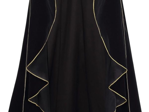 Medieval Cloak for Women Rolled Up Cape Halloween Cosplay Costumes