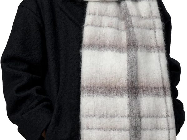 Winter Scarf for Women - Chunky Winter Scarf with Tassel, Women Scarves for Cold Weather